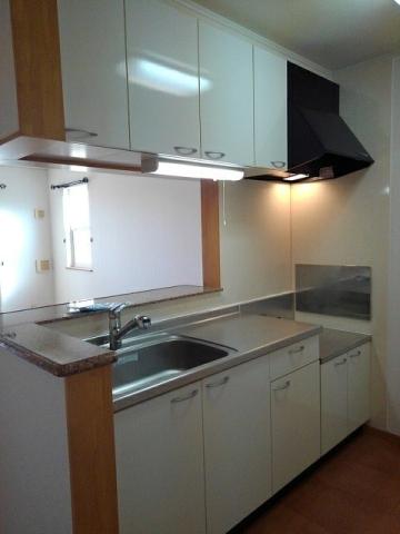 キッチン　※同タイプ部屋の写真です。