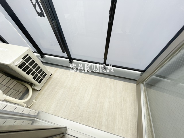 バルコニー　便利で嬉しいバルコニー付きです♪