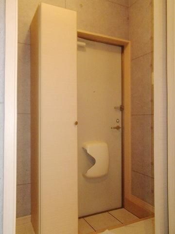 玄関　シューズボックス付きの玄関です