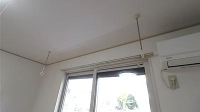 その他設備　室内物干し