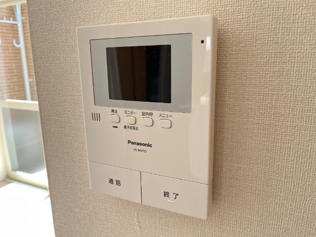 セキュリティ　カメラ付インターホン（イメージ）