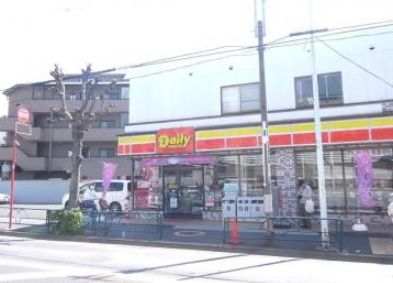 コンビニ　ニューヤマザキデイリーストア　砧店（コンビニ）まで412m