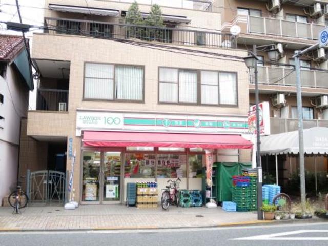コンビニ　ローソンストア100白金5丁目店（コンビニ）まで447m
