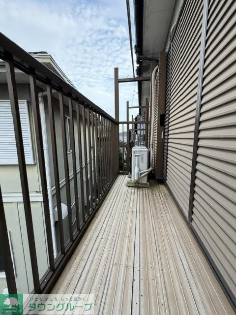 バルコニー　庭