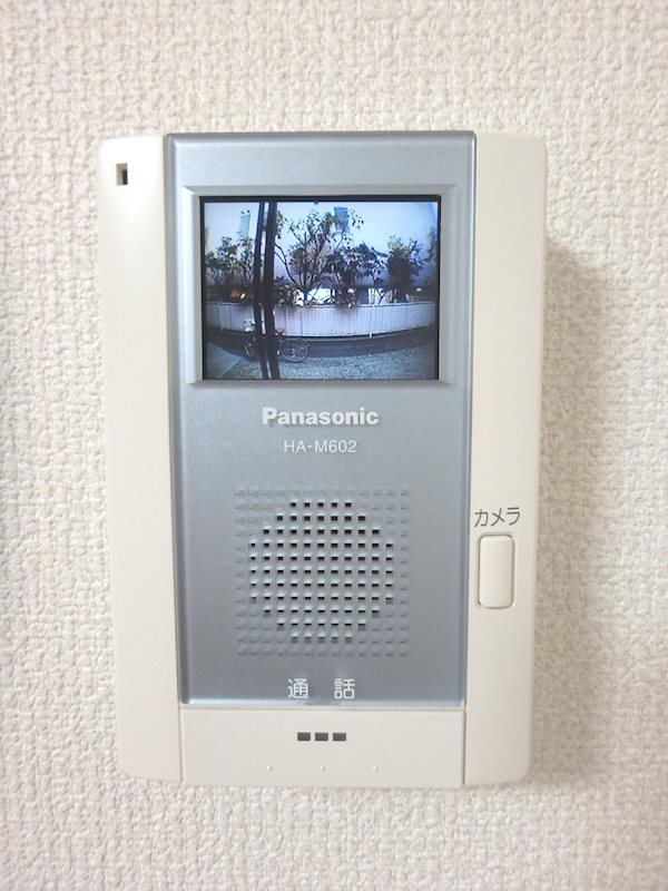 セキュリティ　モニター付きインターホン