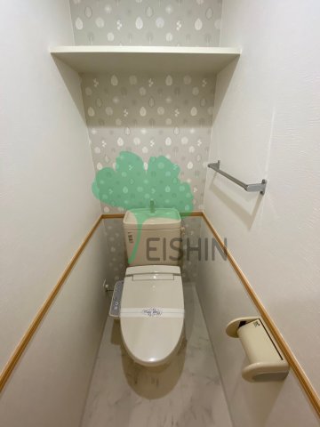 トイレ　清潔感のあるトイレです。