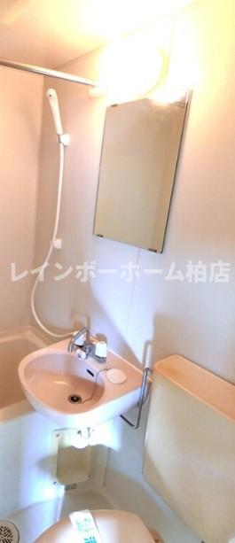 洗面設備　広い洗面スペース