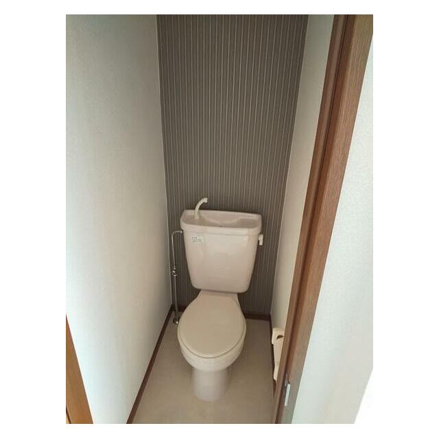 トイレ　アクセントクロスはお部屋により異なります。