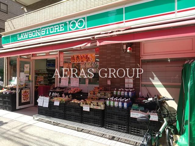 コンビニ　ローソンストア100 中野新橋店（コンビニ）まで282m