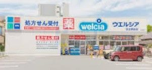 ドラックストア　ウエルシア足立新田店（ドラッグストア）まで730m