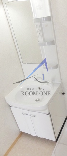 洗面設備　洗面台です。