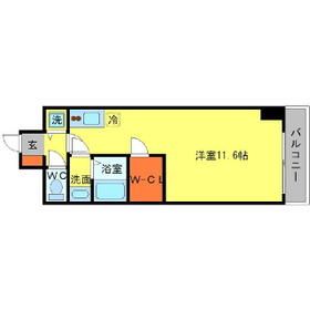 SERENiTE江坂四番館の間取り写真