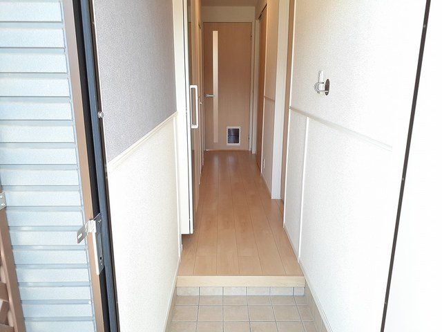 玄関　落ち着いた玄関です