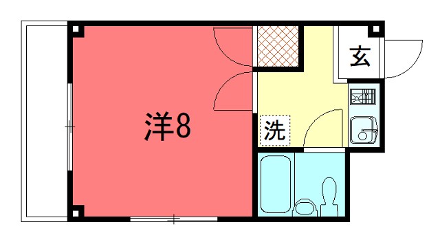 コンフォート岡崎の間取り写真