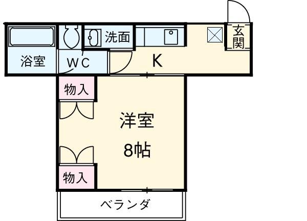 パールハイツアオキの間取り写真