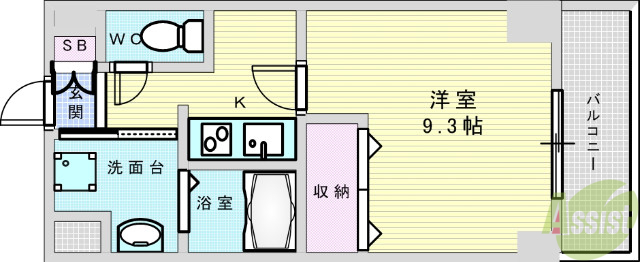 HK Residenceの間取り写真
