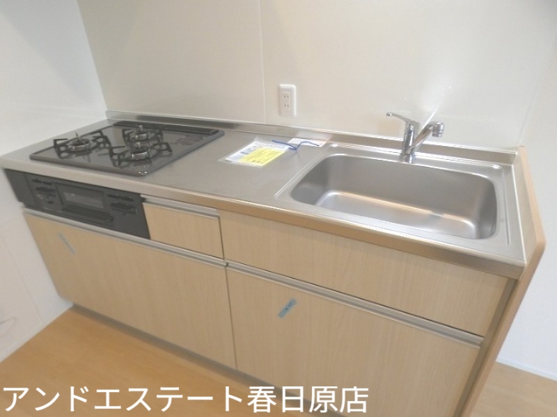 西鉄天神大牟田線 井尻駅 徒歩10分 2階建 築4年のキッチン写真
