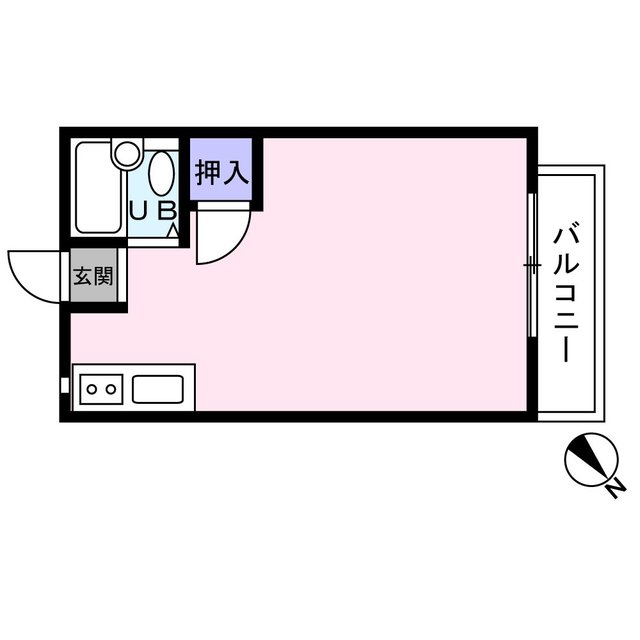 シャリエ中川の間取り