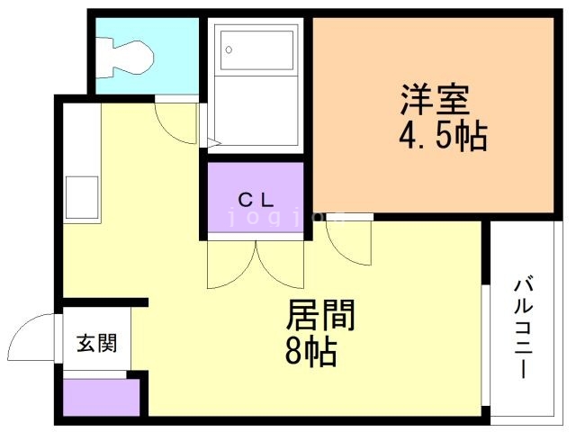 ムジカセピアーチェの間取り