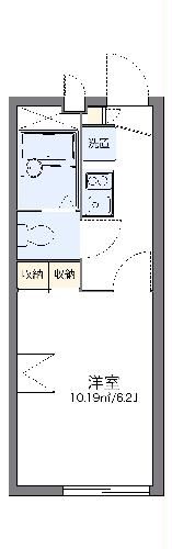 横浜市戸塚区上矢部町のアパートの間取り