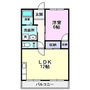 緑ハイツの間取り