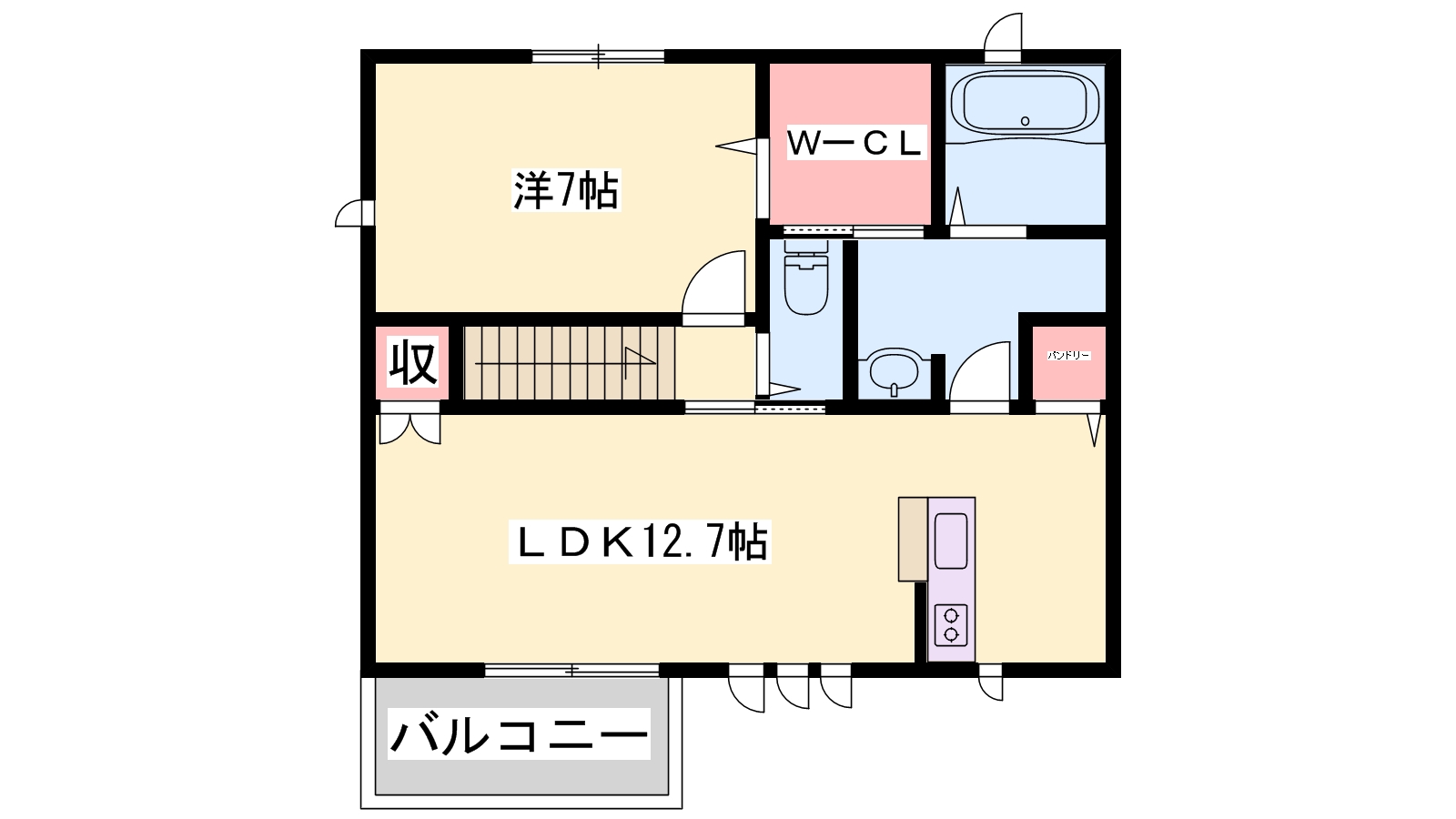 【エミネンス堂本IIの間取り】