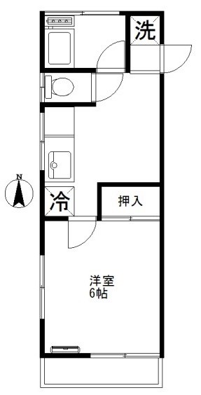 イマムラハイツの間取り