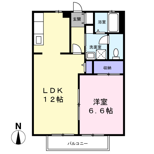 アークヒルズＢ_間取り_0