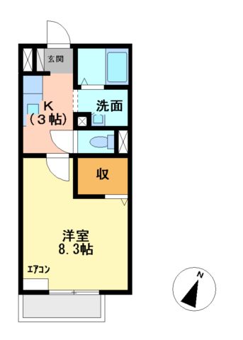 サンモール小森の間取り