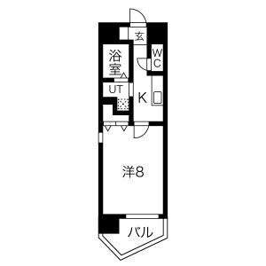 THE BAY FLAT(ザベイフラット)の間取り