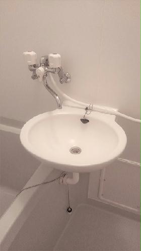 洗面設備　設備・仕様は号室により異なる為、現況を優先致します。