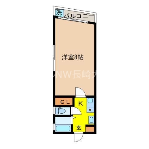 サンパール光町の間取り