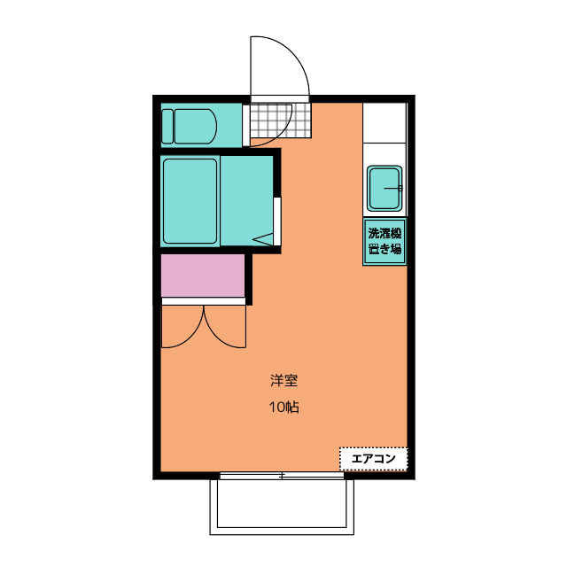 小川ハイツＣ棟の間取り