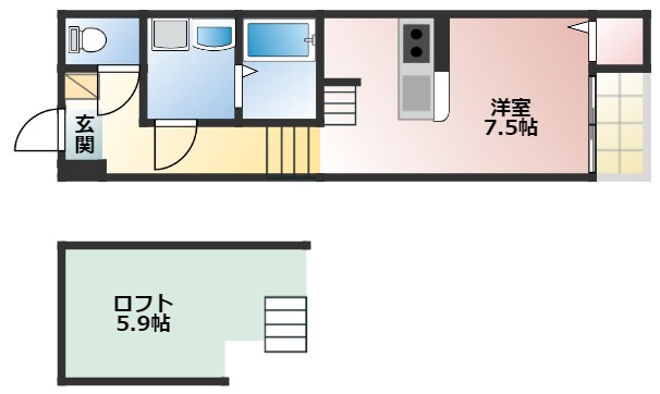 ARVITAの間取り