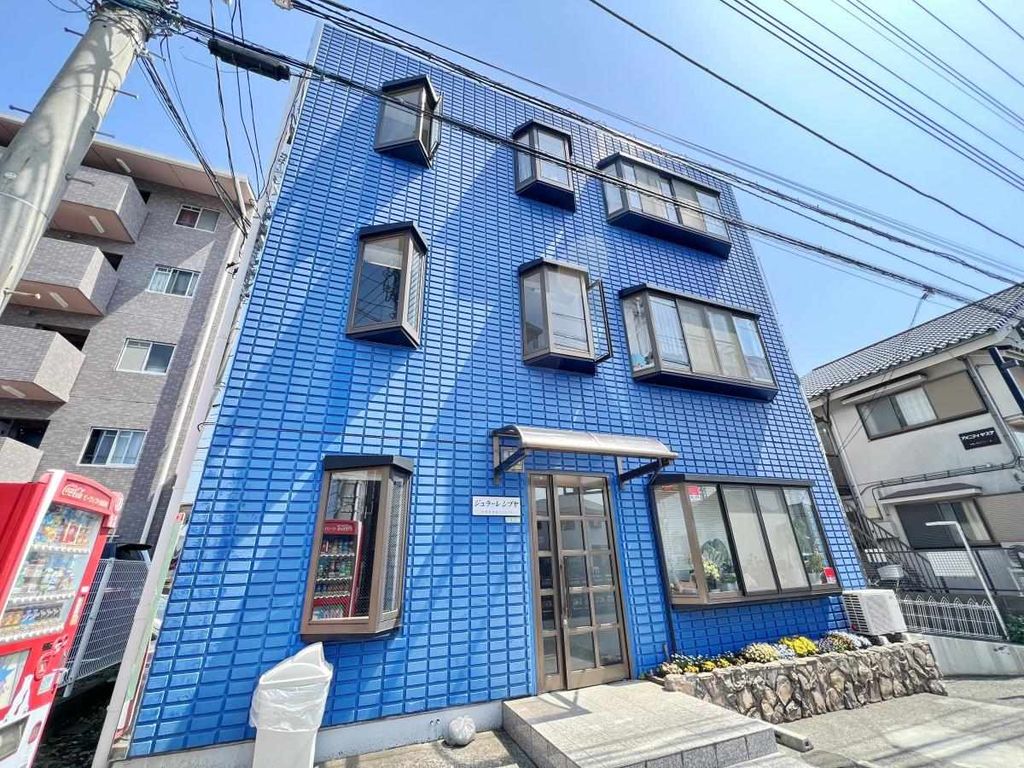 大和市渋谷のマンションの建物外観