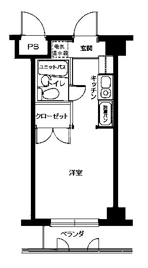 オクトワール長岡中央の間取り