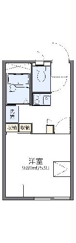 レオパレススマイルの間取り