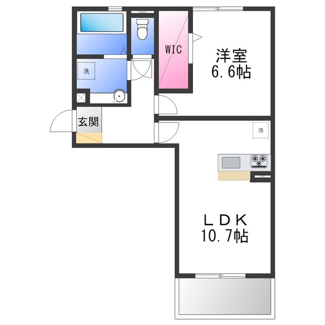 クリサンテーモの間取り