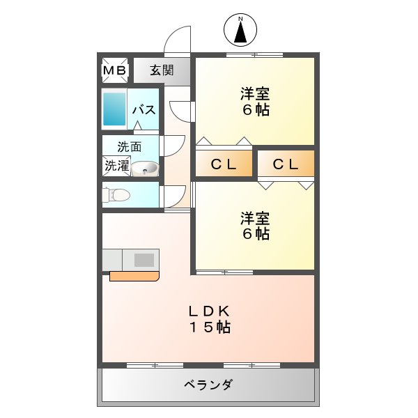 ロイヤル・ふじの間取り