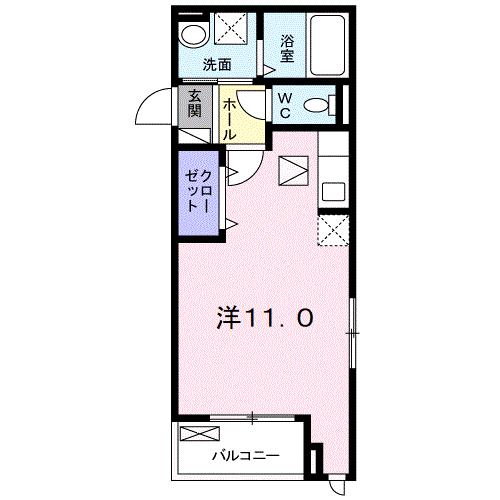 アマポーラ清江の間取り