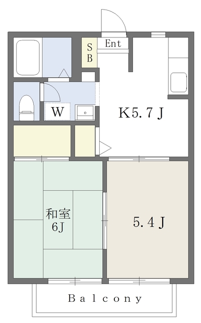 ビレッヂヒルズIIの間取り