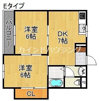 ラパンジール住吉大社の間取り