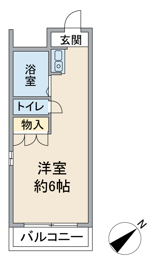 ＣＯＳＭＯ ＡＮＮＥＸ ＳＡＳＳＡの間取り