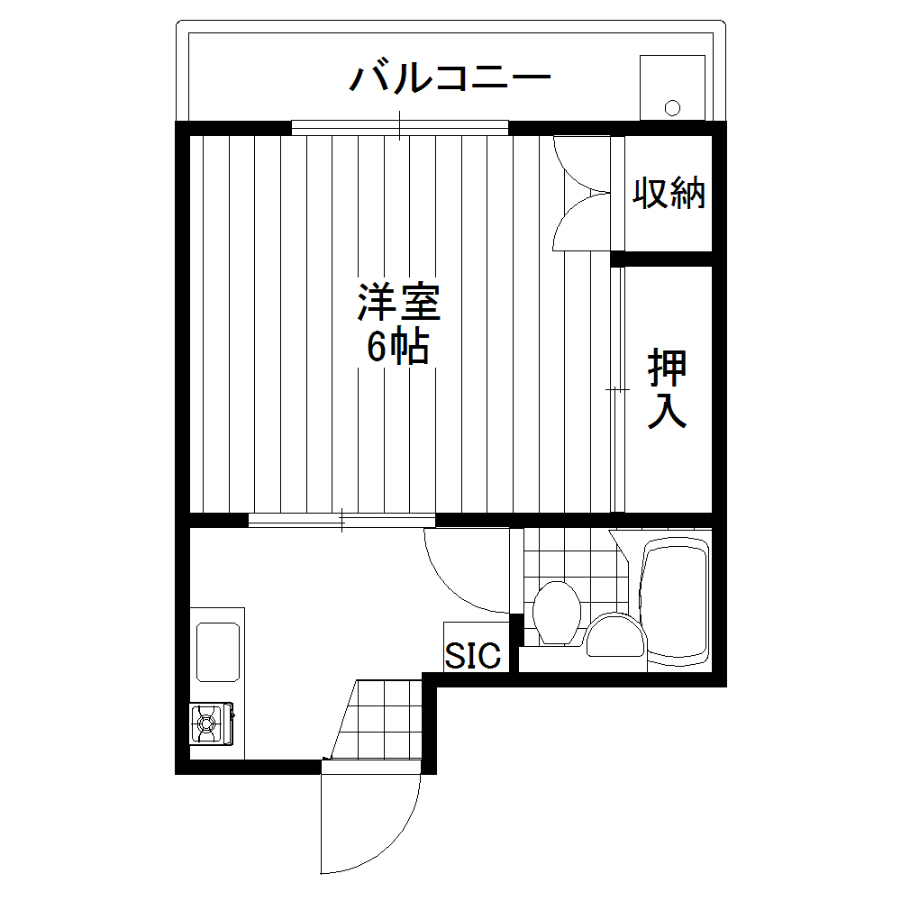 マロンハイツの間取り