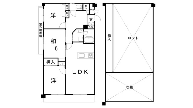 【ヴェルブランシェ菖蒲が丘の間取り】