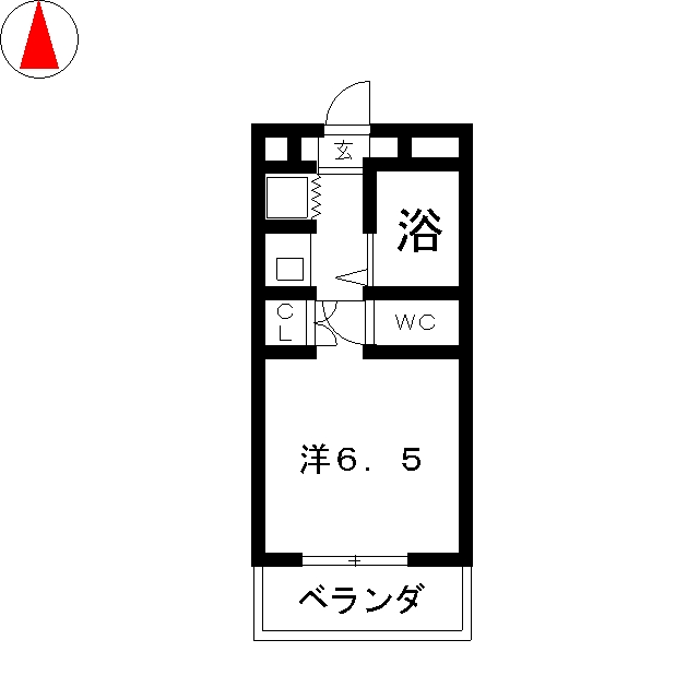 エスポアールあさひの間取り