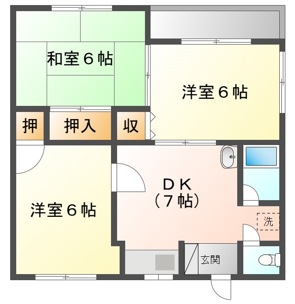 NACハウスの間取り