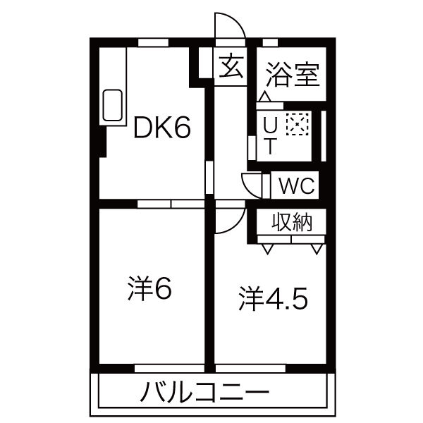 フラワーロードの間取り