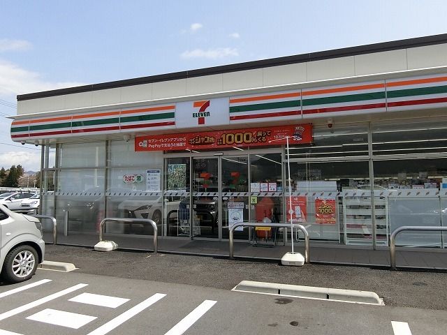 コンビニ　セブンイレブン 池田町萩原店（コンビニ）まで500m