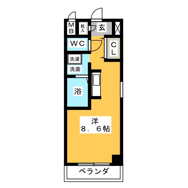 エクセレント　ヒロナガの間取り